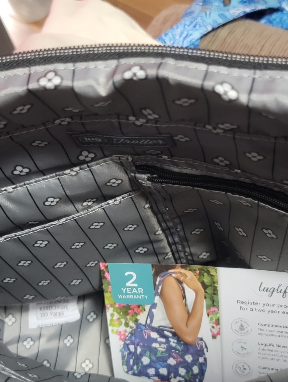 Trotter Tote Bag- LUG- Black - Picture 5 of 6